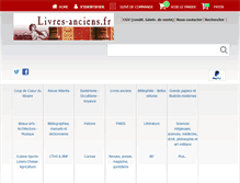 Tablet Screenshot of livres-anciens.fr